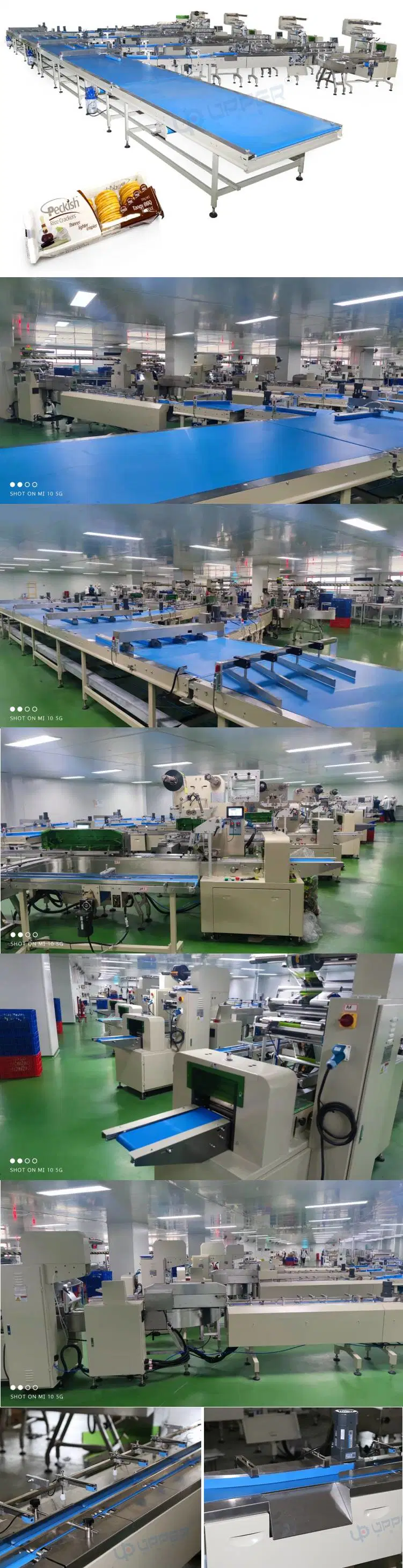 Full Automatic Flow High Quality Cutlery Edible Plastic Spoons Packing Machine Line with Injection Molding