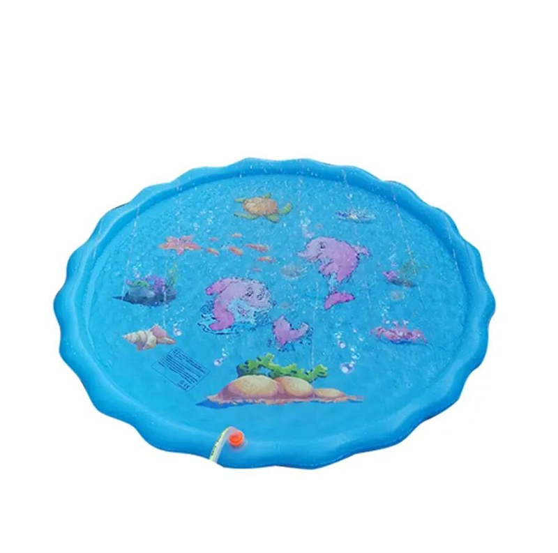 Sprinkle Splash Play Mat Toy Kids Inflatable Outdoor Sprinkler Pad