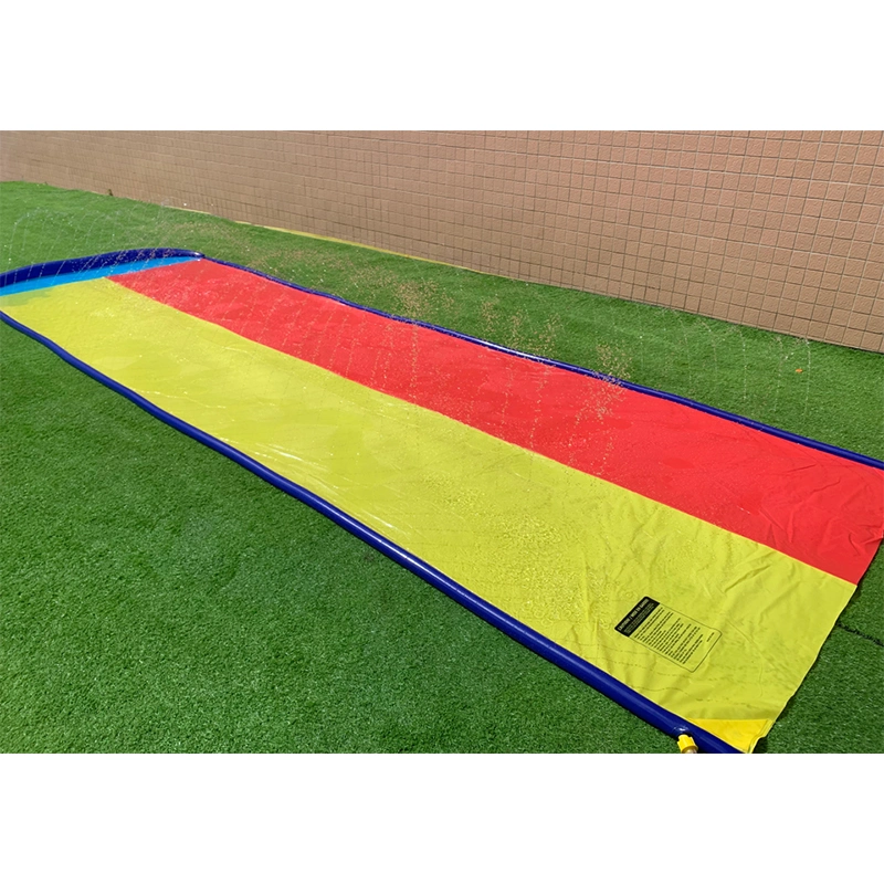 Double Lane 16FT Inflatable Slip and Slide Inflatable Water Slide with Sprinkle