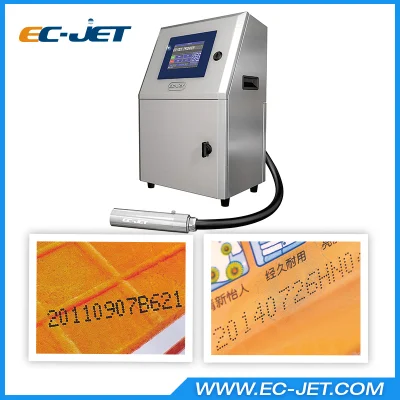 Imprimante à jet d'encre continue automatique de codage de date haute performance (EC