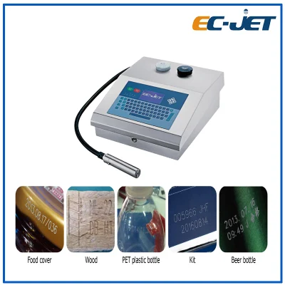 Machine de codage de Date d'expiration, imprimante à jet d'encre pour sac Troche (EC